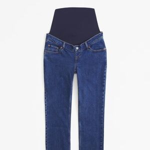 Women's Blue Maternity Jeans